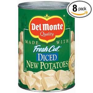 Del Monte Diced Potatoes, 14.5 Ounce (Pack of 8)  Grocery 