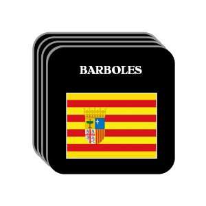  Aragon   BARBOLES Set of 4 Mini Mousepad Coasters 