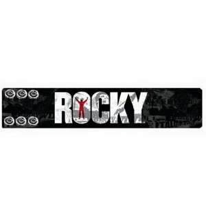  Brand Licensed Rocky Montage Leather Wrist Band