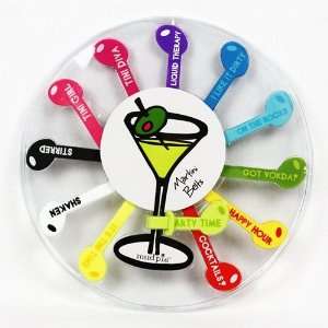  Reusable Olive Martini Belt Drink Markers (12 pack 