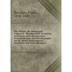   bearbeitet von Franz Beringer Franz, 1838 1909 Beringer Books
