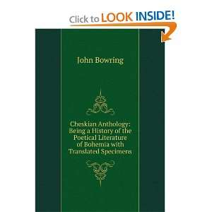   Literature of Bohemia with Translated Specimens John Bowring Books
