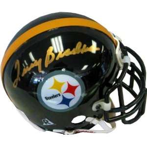  Terry Bradshaw Autographed Mini Helmet   Autographed NFL 