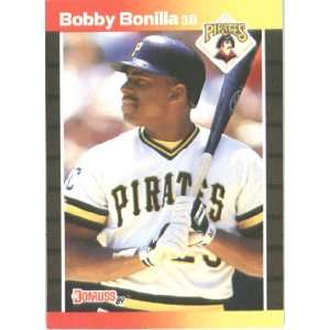  1989 Donruss # 151 Bobby Bonilla Pittsburgh Pirates 
