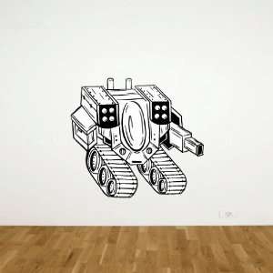  Robot Vinyl Wall Decal Sticker Graphic By LKS Trading Post 