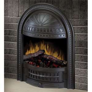  Dimplex 23 Electric Insert with Pewter Cast Hooded Trim 
