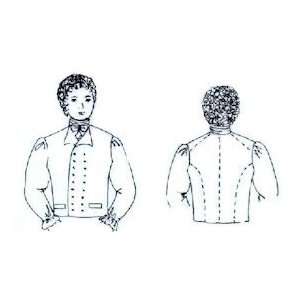  1790   1820 Double Breasted Waistcoat Pattern Arts 