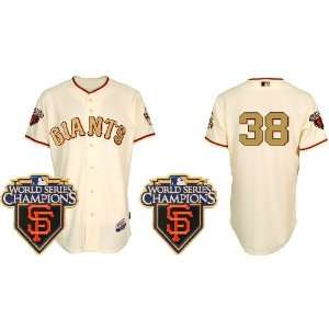  San Francisco Giants #38 Brian Wilson Cream 2011 MLB 