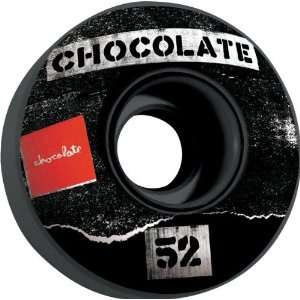  Chocolate Photocopy 52mm Black Skate Wheels Sports 