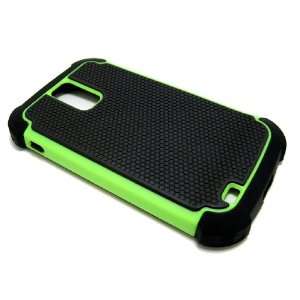  Cell NerdsTM Triple Defender Case Cover Bright Green and 