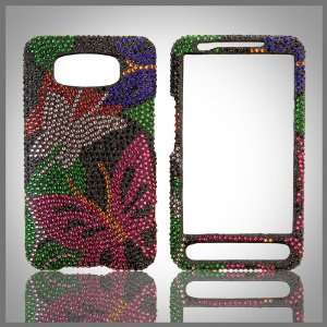    crystal bling case cover HTC HD 2 Cell Phones & Accessories