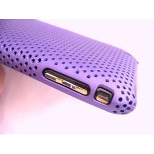  Perforated Snap Case Cover for iPhone 3G/3GS VIOLET 
