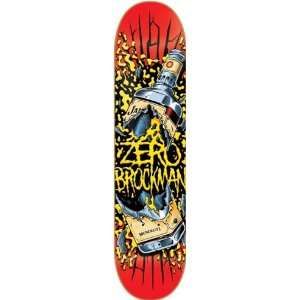  Zero Brockman Bottled Violence Deck 8.0 Skateboard Decks 
