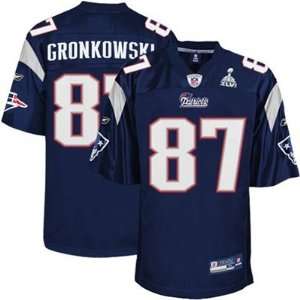   Rob Gronkowski Reebok Super Bowl Jersey Size 50 (Large) Sports