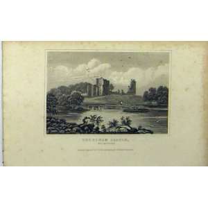  C1848 View Brougham Castle Westmoreland Dugdales Print 