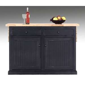   Kitchen Island with Flip Up Top (Made in the USA)
