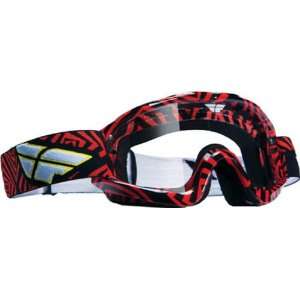  FLY RACING ZONE MX OFFROAD DIRT MOTOCROSS GOGGLES RED 
