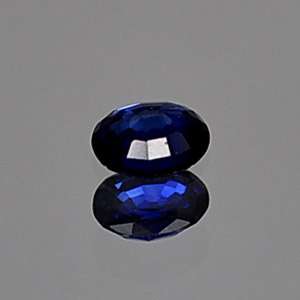 Ct / $9.00 Diffusion Oval Shape Natural Gemstone Blue Sapphire 