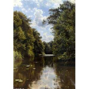  Hand Made Oil Reproduction   Peder Mork Monsted   24 x 34 