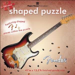  Jigsaw Shaped Puzzle 500 Pieces 41X13.5 Fender 