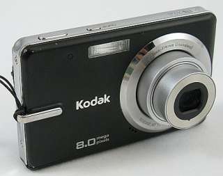 Kodak EASYSHARE black M873 8.0 MP Digital Camera AS IS  