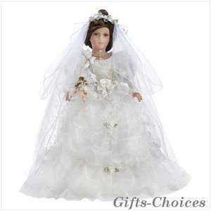 VICTORIA Bride Lifelike Porcelain Doll 22High Retails@$39.95  
