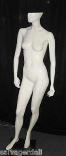 New Silver Female Headless Mannequin Clothes Display 1  