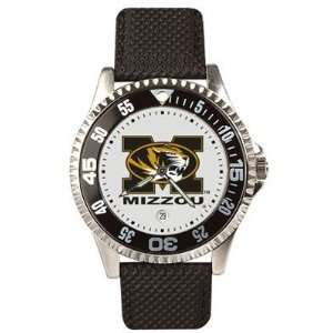  Missouri Tigers Suntime Competitor Leather Mens NCAA Watch 