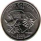 South Carolina state quarter Uncirculated, UNC, MS  