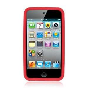  Red Silicone Rubber Gel Soft Skin Case Cover for Apple 