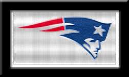 New England Patriots Cross Stitch Patterns Kits On Popscreen