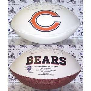  Chicago Bears Embroidered Logo Signature Series 