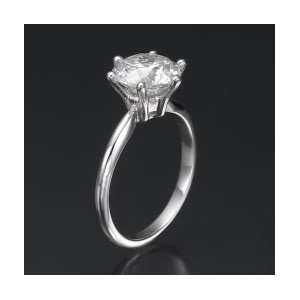   CARAT ROUND DIAMOND RING 18K SOLID WHITE GOLD NEW Jewelry