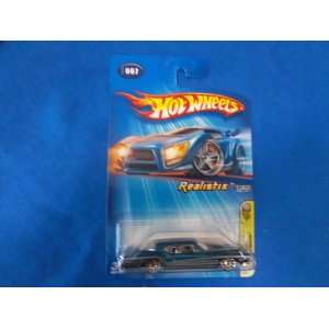  Mattel Hot Wheels 2005 Scale Blue 1971 Buick Riviera Die 