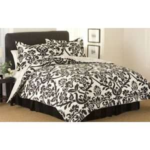 Best Quality Zeus King Comforter Set (black/cream) By Pem 