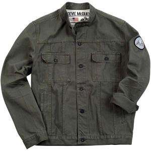  Troy Lee Designs The McQueen Denim Jacket   Large/Army 
