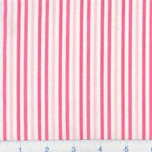  45 Wide Quilt Pink Stripes Tutti Frutti Fabric By The 