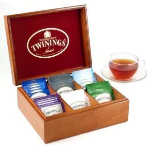  Twinings Wooden 6 Compartment Dividable Tea Box Kitchen 