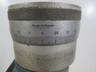 Brown & Sharpe 18 Hite Icator Micrometer No. 5851 18  