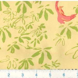  54 Wide Stretch Sateen Flight Citrus Fabric By The Yard 