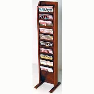  Wooden Mallet MR10 FSMH Free Standing Magazine Rack