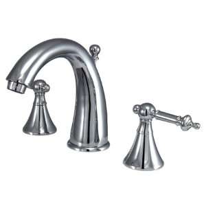   Elinvar Widespread Lavatory Faucet with Templeton Lever, Chrome
