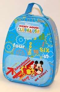 Disney Mickey Mouse Club Tin Mini Backpack Lunch Box  