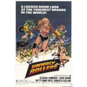 Unholy Rollers (1972) 27 x 40 Movie Poster Style A 