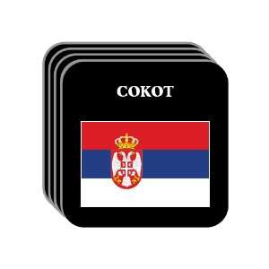  Serbia   COKOT Set of 4 Mini Mousepad Coasters 