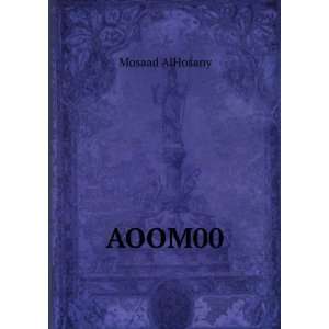 AOOM00 Mosaad AlHosany  Books