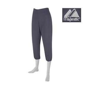 Majestic Athletic Premier Womens Hipper Pant Womens   Grey Small 