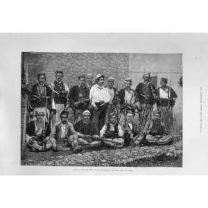  Chiefs Of Miridites On Montenegrin Frontier 1880