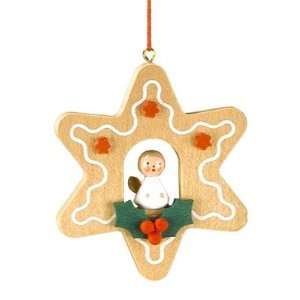  Christian Ulbricht Star Shaped Gingerbread Cookie Ornament 