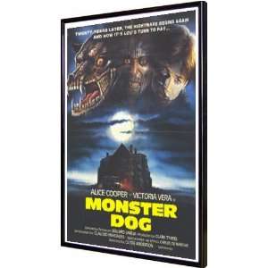 Monster Dog 11x17 Framed Poster 